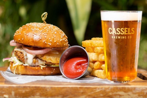 Cassels Brewing Co Burger and Beers Deal Christchurch Adventure Park