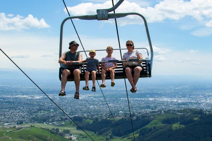 Christchurch Adventure Park Sightseeing Chairlift Ride 